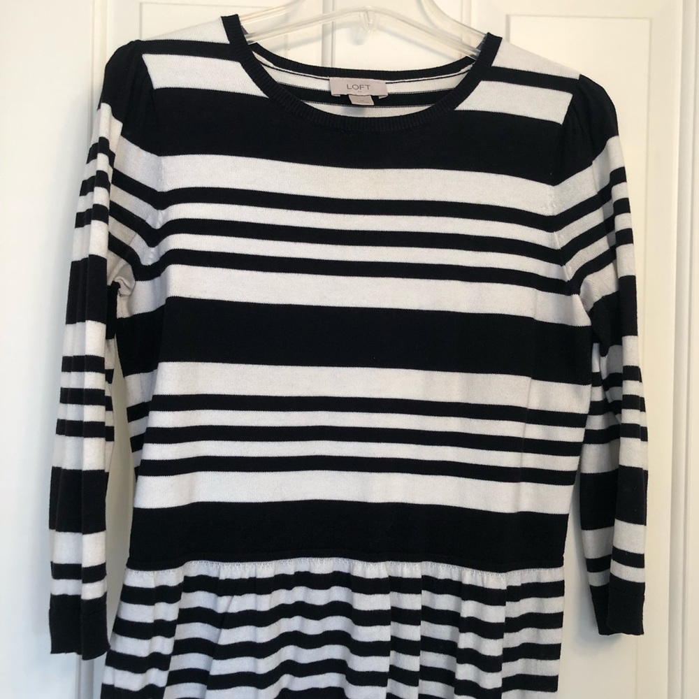 LOFT - Peplum sweater.  EUC, Size Medium.